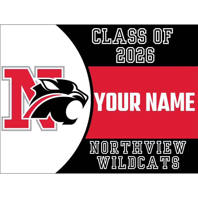 Northview Class of 2026 Yard Sign