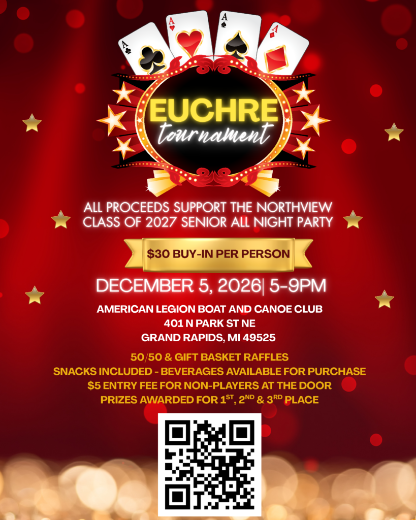 Euchre Tournament flyer