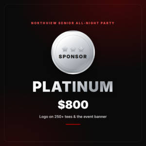 Platinum Sponsor — $800 tier badge